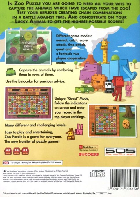 Zoo Puzzle dos