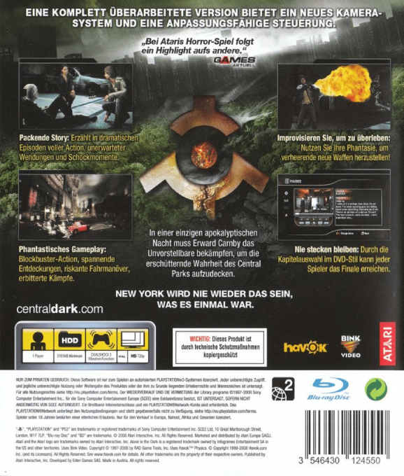 Jaquette arrière