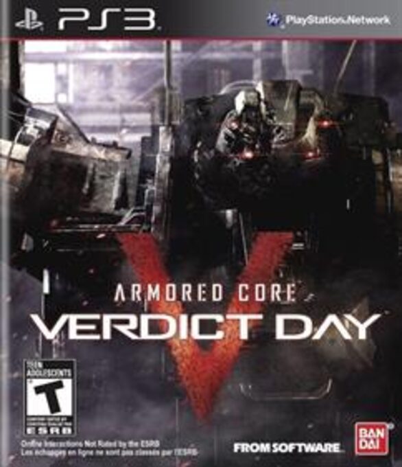 Armored Core Verdict Day PS3