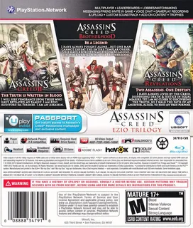 Assassin's Creed - Ezio Trilogy - Dos