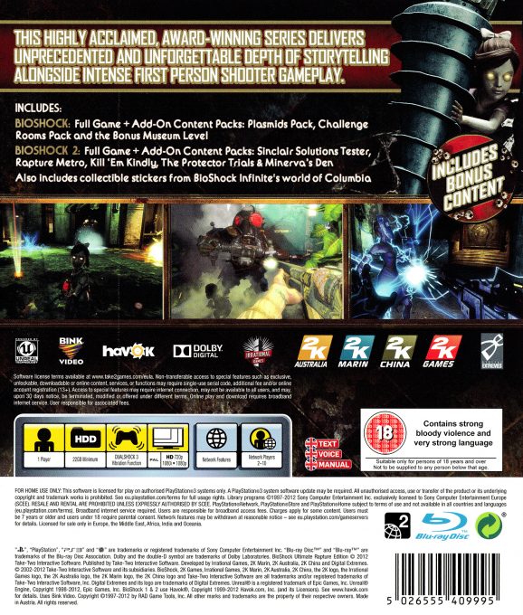 BioShock - Ultimate Rapture Edition - Dos