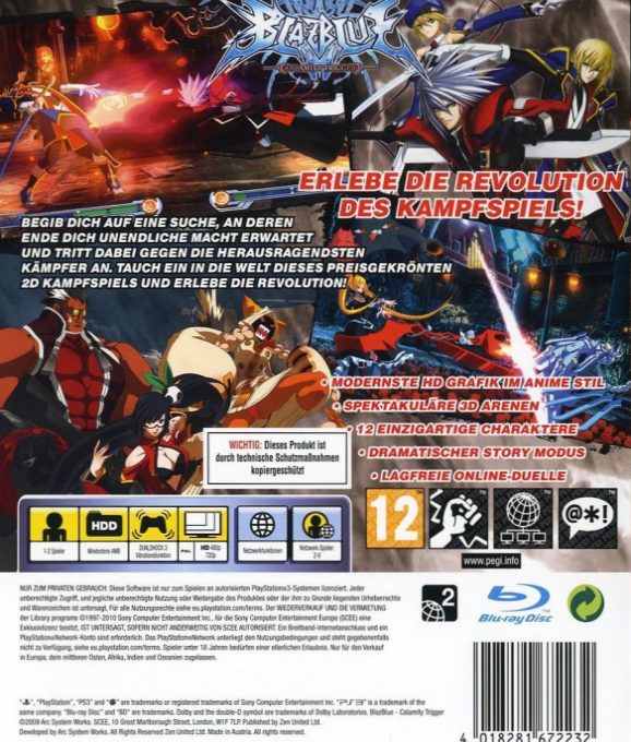 Jaquette arrière