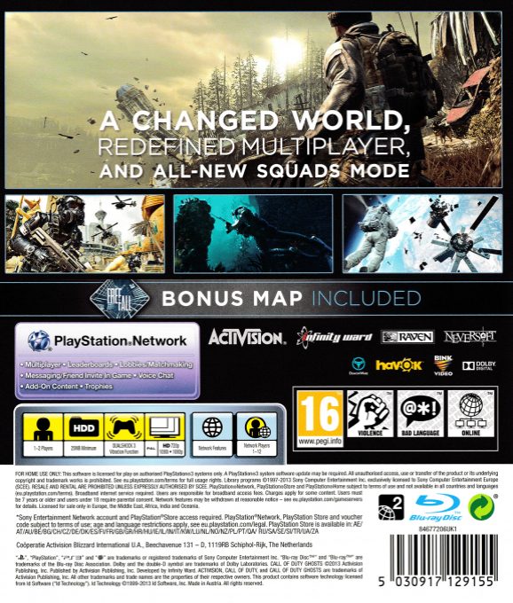 Call of Duty : Ghosts - Dos