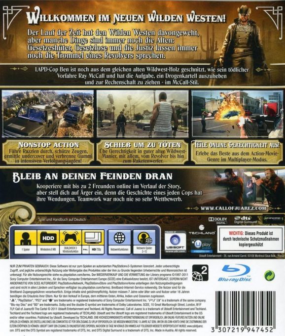 Call of Juarez : The Cartel dos