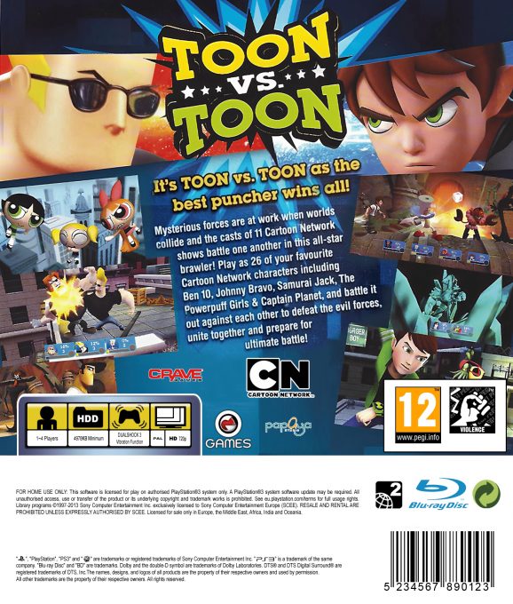 Cartoon Network : Punch Time Explosion XL dos