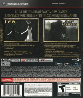 Classics HD : Ico & Shadow of the Colossus dos