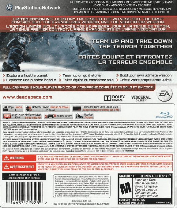 Dead Space 3 dos