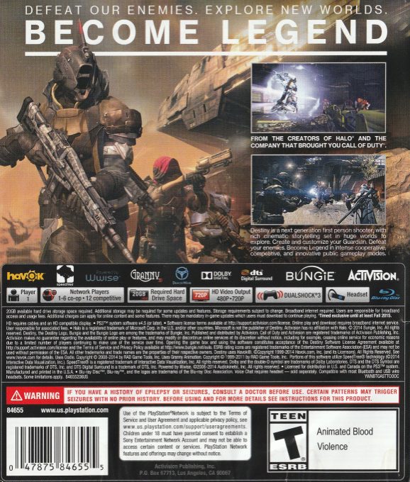 Destiny dos