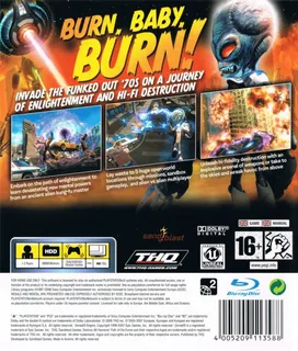 Destroy All Humans ! En Route vers Paname ! - Dos