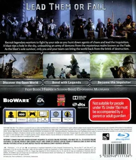 Dragon Age Inquisition - Dos