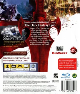 Dragon Age : Origins - Dos