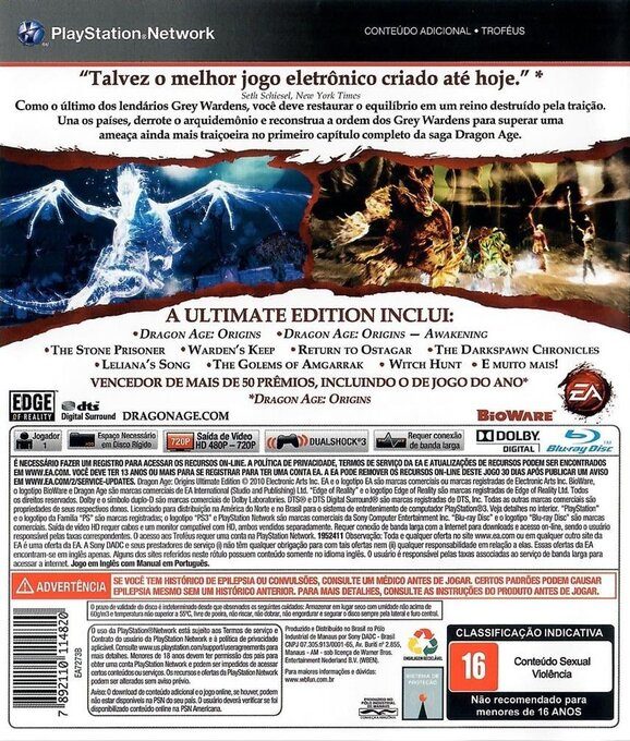 Dragon Age - Origins - Ultimate Edition - Dos