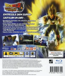 Dragon Ball Z : Ultimate Tenkaichi - Dos