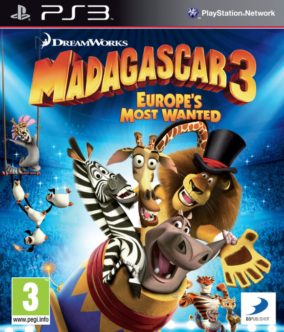 DreamWorks Madagascar 3 - Europe's Most Wanted