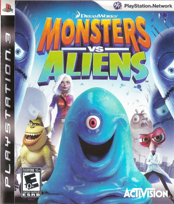 DreamWorks Monsters vs Aliens