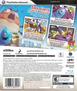 DreamWorks Monsters vs Aliens dos