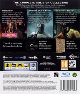 Elder Scrolls IV, The - Oblivion - 5th Anniversary Edition - Dos