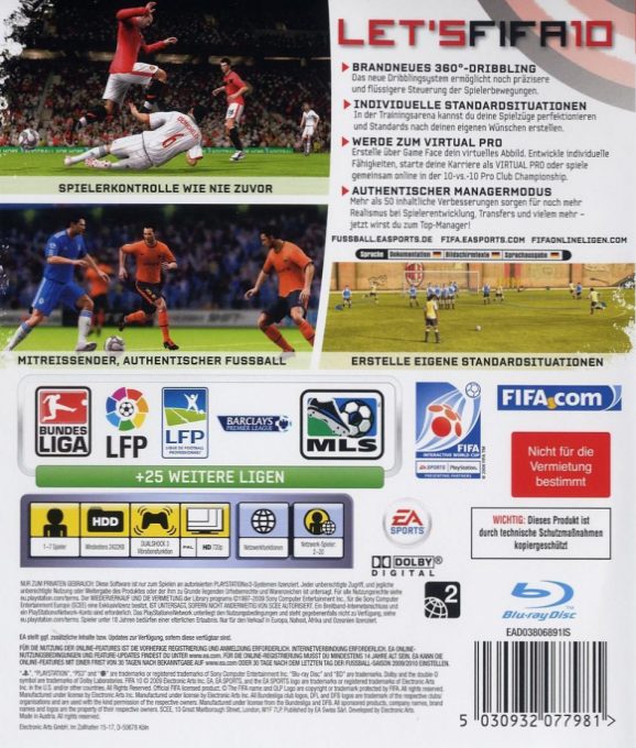 Fifa 10 dos