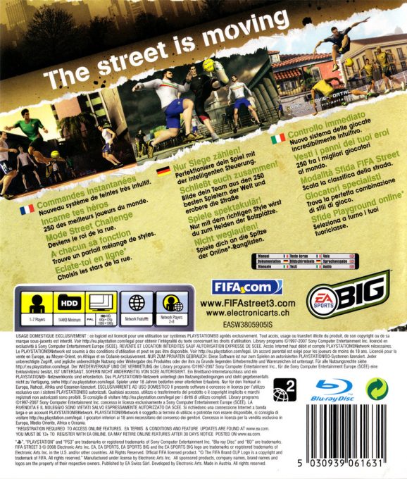 Fifa Street 3 dos