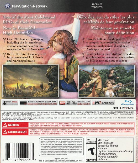 Final Fantasy X | X-2 : HD Remaster dos