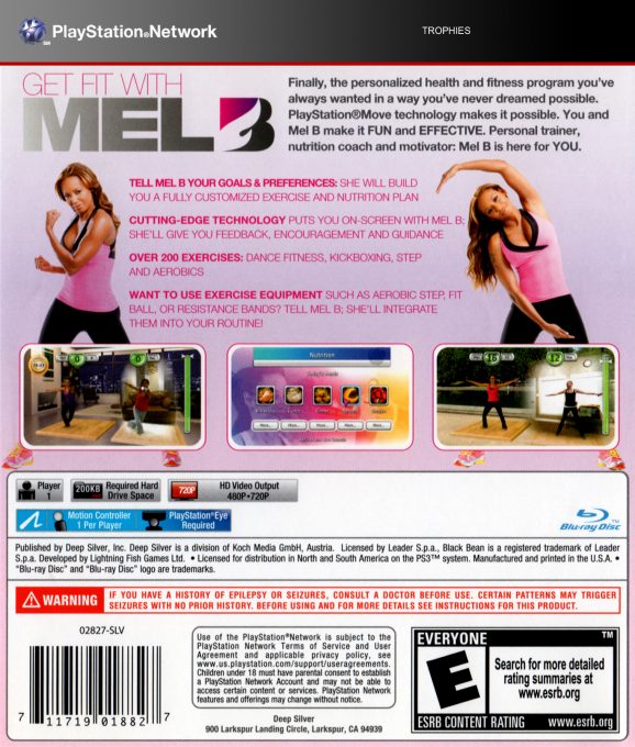 Get Fit With Mel B dos