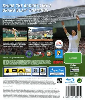 Grand Chelem Tennis 2 - Dos