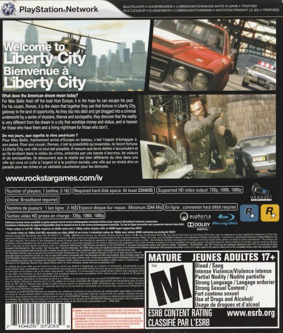 Grand Theft Auto IV dos