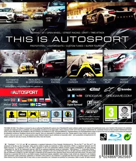 GRID : Autosport dos