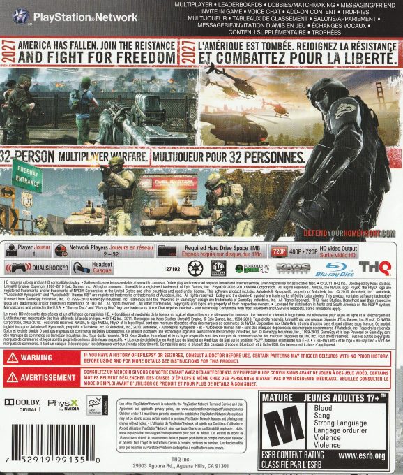 Homefront - Dos