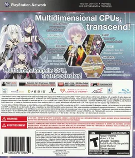 Hyperdimension Neptunia Victory dos