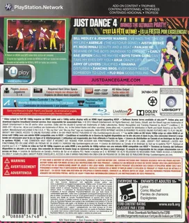 Just Dance 4 dos