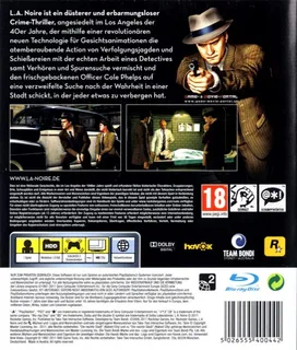 L.a. Noire - Dos