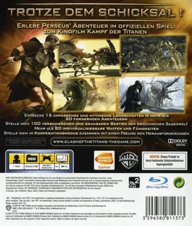 Le Choc des Titans : Le Jeu Vidéo dos