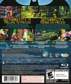 LEGO Batman : Le Jeu Vidéo - Dos