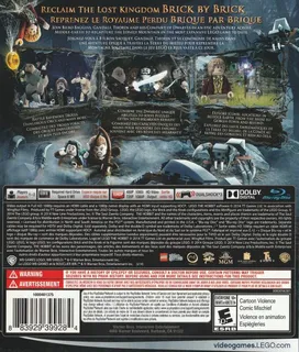 LEGO Le Hobbit - Dos