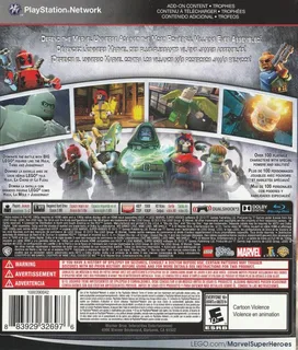 Lego Marvel Super Heroes - Dos