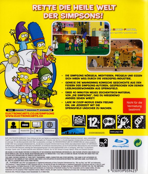Les Simpson : le Jeu dos