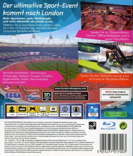 Londres 2012 : Le Jeu Officiel Des Jeux Olympiques - Dos