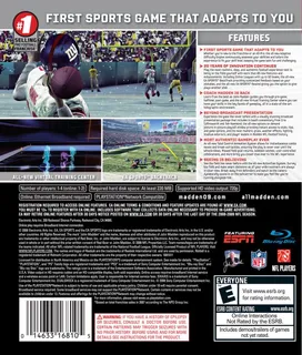 Madden NFL 09 - Dos