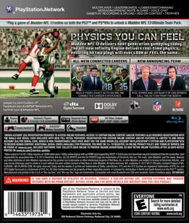 Madden NFL 13 - Dos