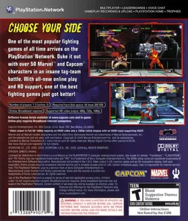 Marvel vs. Capcom 2 : New Age of Heroes dos