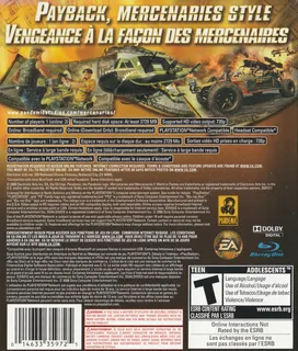 Mercenaries 2 - World in Flames dos