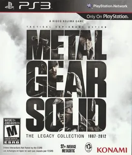 Metal Gear Solid : The Legacy Collection