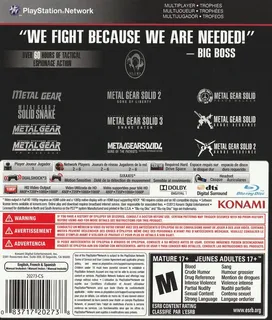 Metal Gear Solid : The Legacy Collection dos