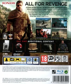 Metal Gear Solid V : The Phantom Pain dos