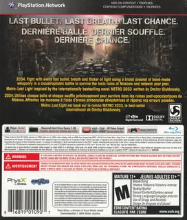 Metro - Last Light - Complete Edition dos
