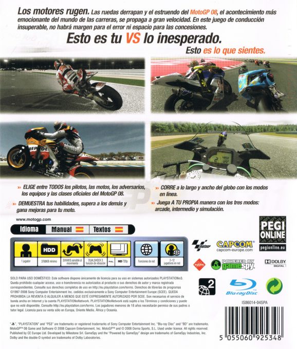 Motogp 08 - Dos