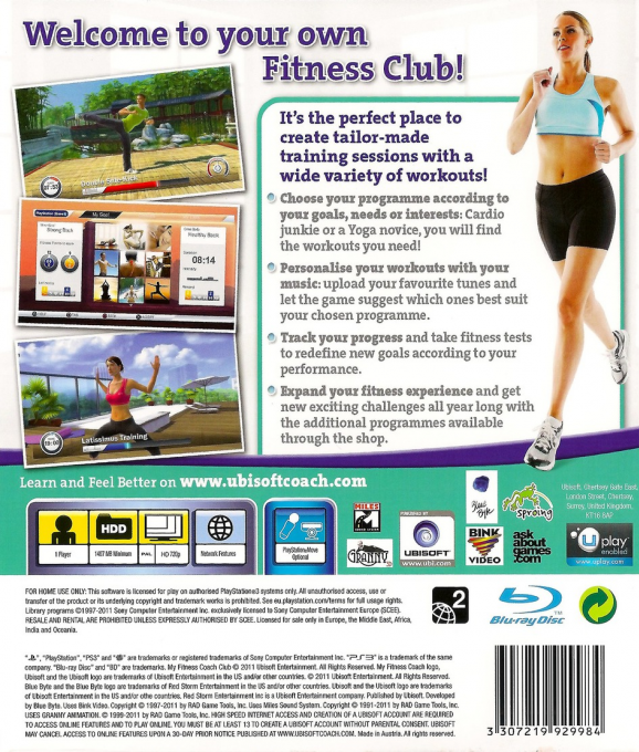 My Fitness Coach - Club - Dos