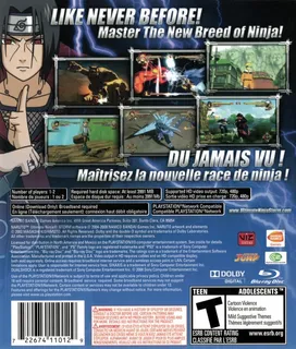 Naruto : Ultimate Ninja Storm - Dos