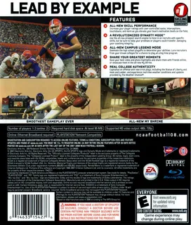Ncaa Football 08 - Dos